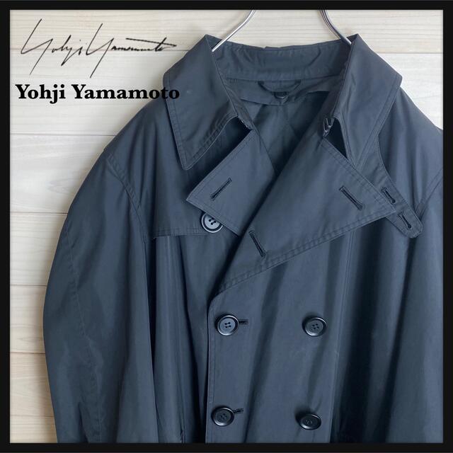 Yohji Yamamoto(ヨウジヤマモト)の【人気デザイン】ヨウジヤマモトA.A.R☆ライナー付きトレンチコート 入手困難 メンズのジャケット/アウター(トレンチコート)の商品写真
