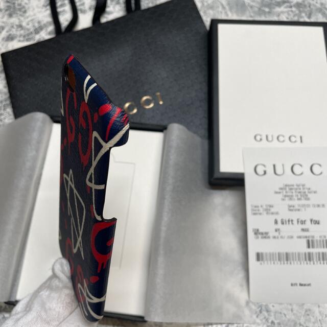 Gucci(グッチ)の【新品未使用】GUCCI グッチ iPhone6/6S  ゴースト ペイント スマホ/家電/カメラのスマホアクセサリー(iPhoneケース)の商品写真