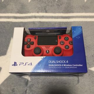 プレイステーション4(PlayStation4)のps4 DUALSHOCK4 マグマレッド(家庭用ゲーム機本体)