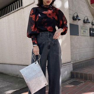 LIDIA SHEER TOP  アメリ　Ameri vintage