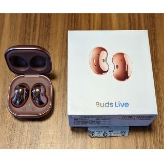 サムスン(SAMSUNG)のGalaxy Buds Live SM-R180N Mystic Bronze(ヘッドフォン/イヤフォン)