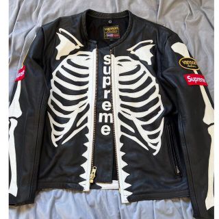 Supreme vanson Leather Bones Jacket Lサイズ Supreme vanson Leather Bones Jacket Lサイズ