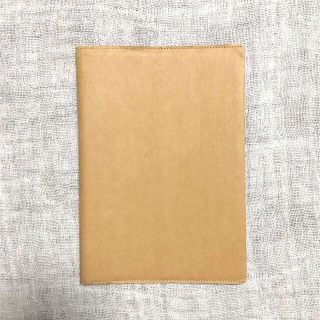 ムジルシリョウヒン(MUJI (無印良品))の無印良品:ノートカバー A5 ブラウン(ノート/メモ帳/ふせん)