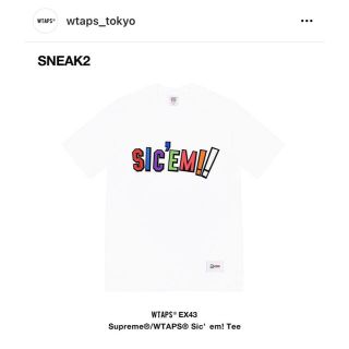 シュプリーム(Supreme)の新品 Supreme WTAPS Sic'em! フーディー(Tシャツ/カットソー(半袖/袖なし))