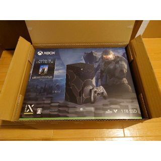 マイクロソフト(Microsoft)の新品 Xbox Series X Halo Infinite 限定版 本体(家庭用ゲーム機本体)