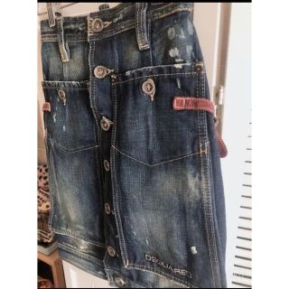 DSQUARED2 - ディースクエアード レア デニムスカート 36の通販 by