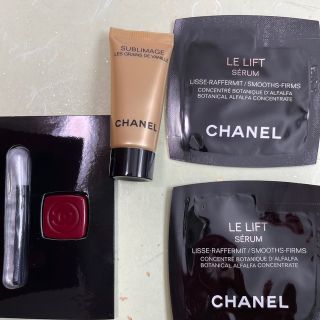 シャネル(CHANEL)のCHANEL 基礎化粧品と口紅の試供品(サンプル/トライアルキット)