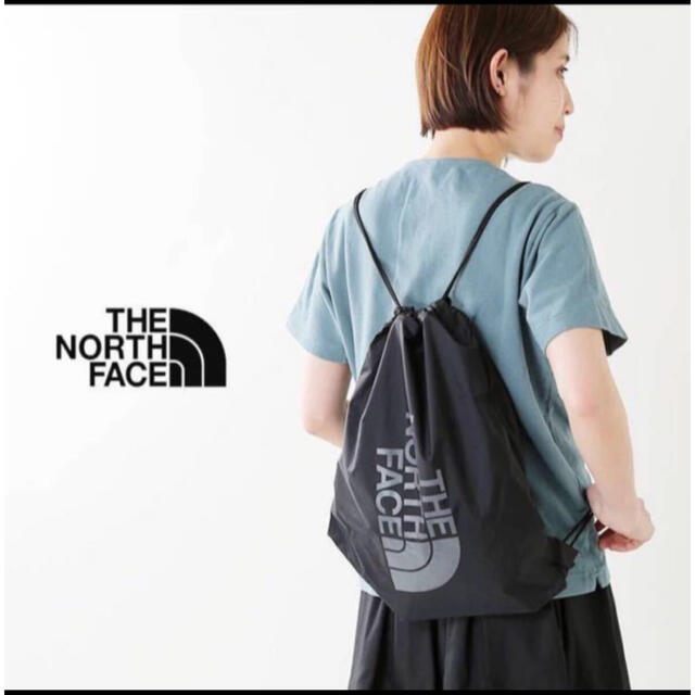 THE NORTH FACE(ザノースフェイス)の【未開封新品】ノースフェイス　ナップサック　13L 黒色　男女兼用  エコバッグ メンズのバッグ(バッグパック/リュック)の商品写真