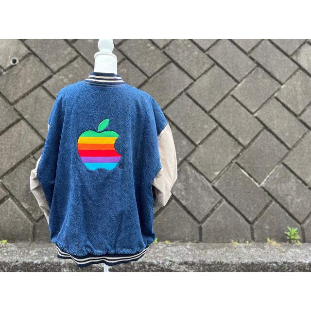 Apple スタジャン　デニムジャケット