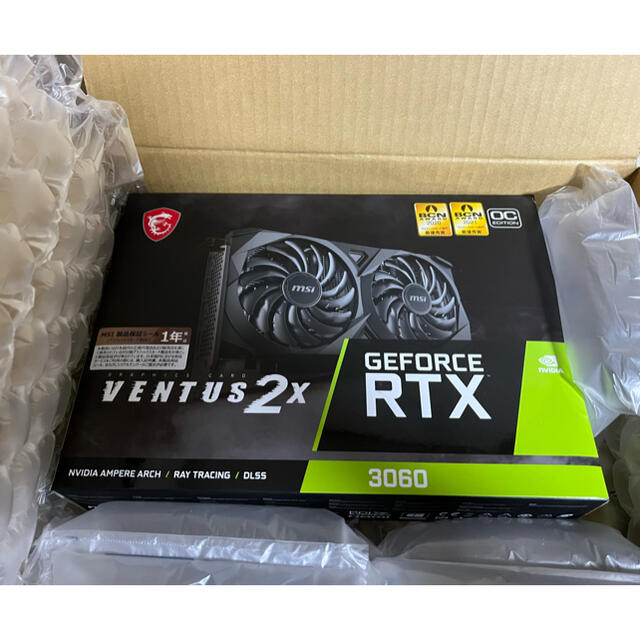 MSIGeForce RTX 3060 VENTUS 2X 12G OC MSI