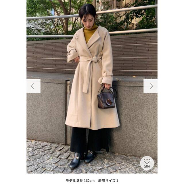 サイズ】 ESTNATION - 定価88000円 未使用 ESTNATION ロングコートの