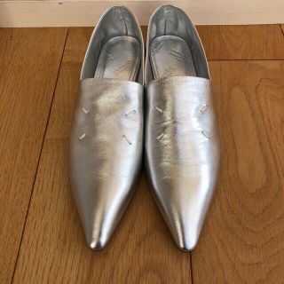 マルタンマルジェラ(Maison Martin Margiela)の新品未使用マルジェラ　ポインテッドトゥモカシン　ローファー　足袋ブーツ(スリッポン/モカシン)