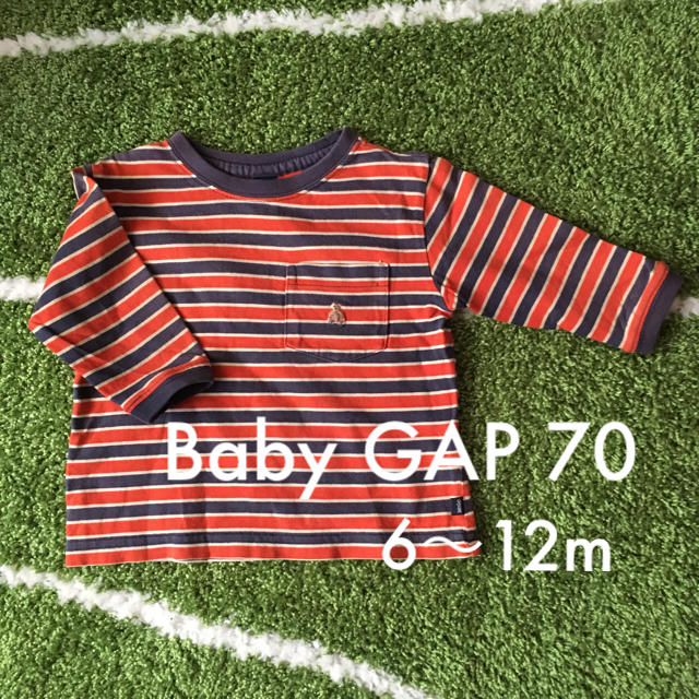 babyGAP(ベビーギャップ)のbaby GAP 長袖Tシャツ 男の子 70 キッズ/ベビー/マタニティのベビー服(~85cm)(Ｔシャツ)の商品写真