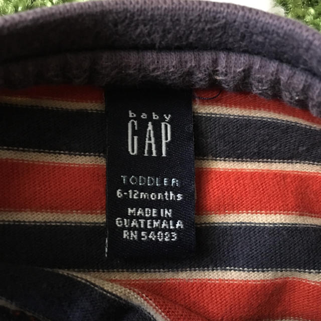 babyGAP(ベビーギャップ)のbaby GAP 長袖Tシャツ 男の子 70 キッズ/ベビー/マタニティのベビー服(~85cm)(Ｔシャツ)の商品写真