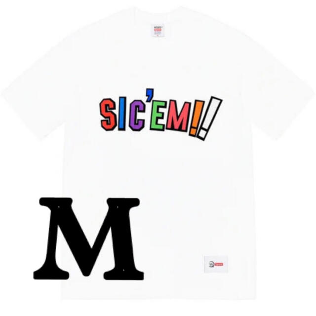 トップスSupreme WTAPS Sic'em! Tee ホワイトM