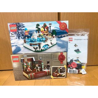 レゴ(Lego)のレゴ　スケートリンク　クリスマスキャロル　クリスマスビルド　非売品　ノベルティ(その他)