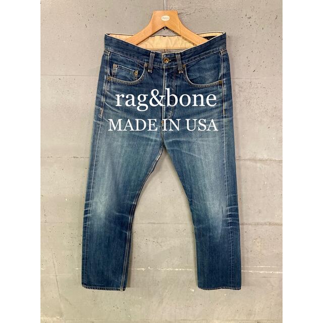 rag&bone アメリカ製セルビッチデニム！シンチバック！