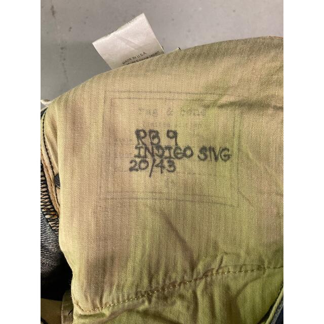 rag\u0026bone アメリカ製セルビッチデニム!シンチバック!