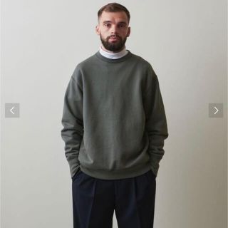 スティーブンアラン(steven alan)のスティーブンアラン 21AW CREWNECK SWEAT-BOLD スウェット(スウェット)