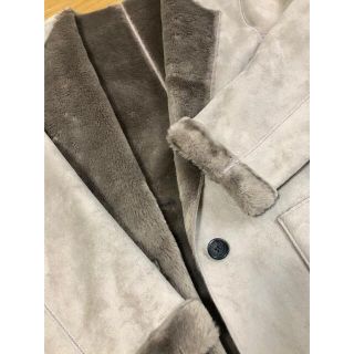 BY∵ フェイクムートンフードロングコート | 秋冬用UNITED ARROWS ...