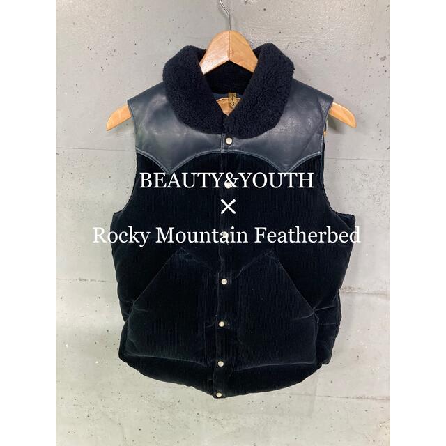 美品！RockyMountain×BEAUTY&YOUTH ダウンベスト！