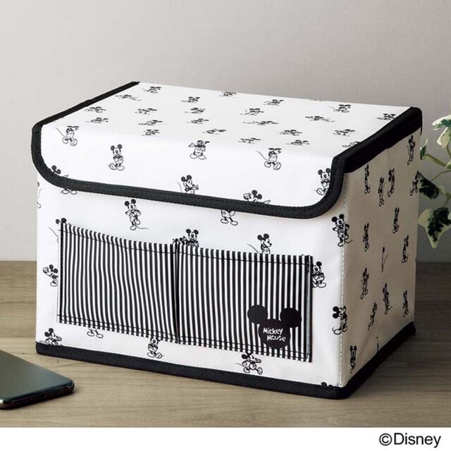 Disney(ディズニー)のインレッド  付録　ミッキーマウスデザイン  収納ボックス インテリア/住まい/日用品の収納家具(ケース/ボックス)の商品写真