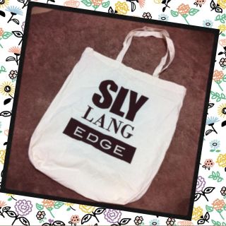 スライラング(SLY LANG)の非売品SLYLANGショッパー(トートバッグ)