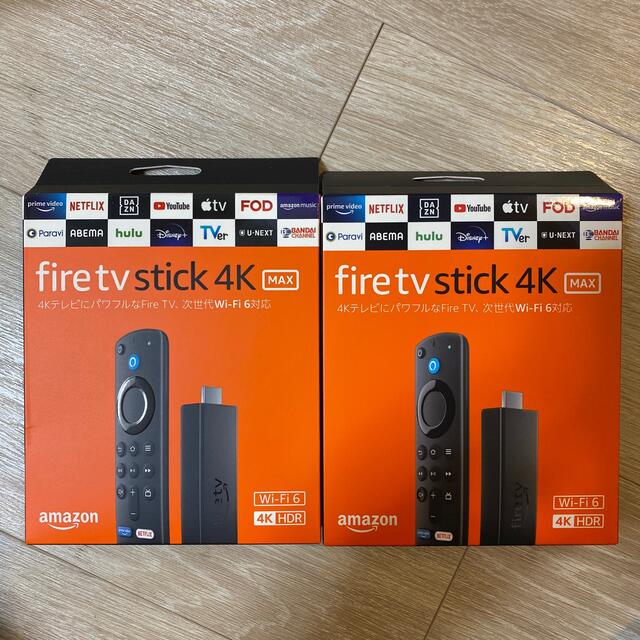 Amazon fire tv stick 4K Max 2台セット 新品未開封 www ...