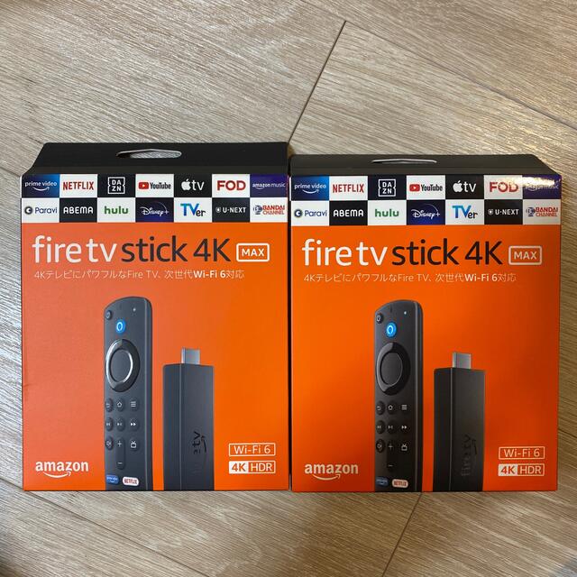 Amazon fire tv stick 4K Max 2台セット 新品未開封の通販 by ＴＫSHOP｜ラクマ