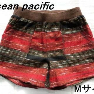 オーシャンパシフィック(OCEAN PACIFIC)の✨未使用タグ付き✨ Ocean Pacific ショートパンツ レッド Mサイズ(ショートパンツ)