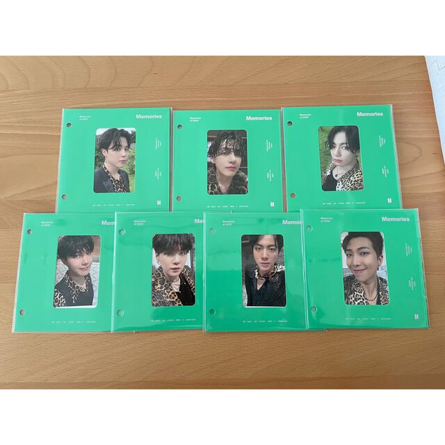 BTS memories 2020 weverse 特典　トレカ　セット