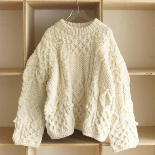 TODAYFUL(トゥデイフル)の新品未使用　タグ付き　todayful pattern hand knit レディースのトップス(ニット/セーター)の商品写真