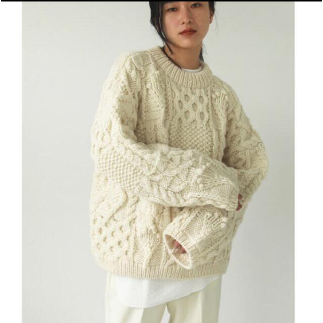 TODAYFUL(トゥデイフル)の新品未使用　タグ付き　todayful pattern hand knit レディースのトップス(ニット/セーター)の商品写真