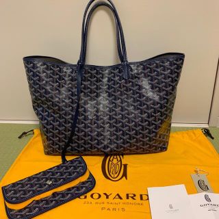 ゴヤール(GOYARD)のGOYARD ゴヤール　サンルイ　トート　PM ネイビー(トートバッグ)