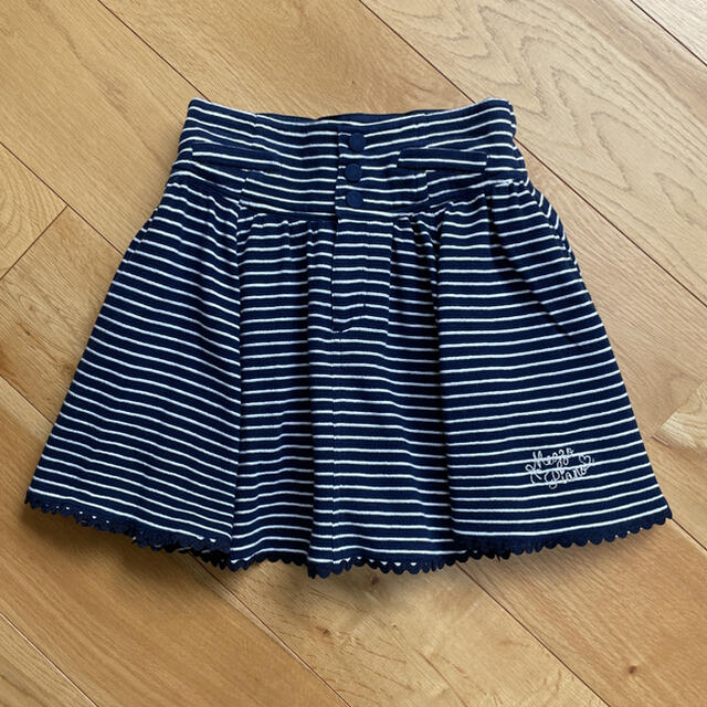 mezzo piano junior(メゾピアノジュニア)の美品☆mezzo piano junior メゾピアノ　キュロット☆ キッズ/ベビー/マタニティのキッズ服女の子用(90cm~)(スカート)の商品写真