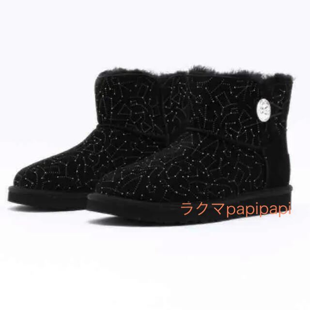 新品　UGG 星座 スワロフスキーボタン ブーツ　ショートブーツ | フリマアプリ ラクマ