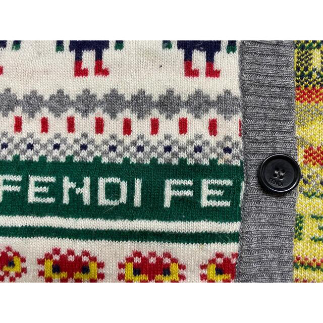 FENDI(フェンディ)の＊pepe様専用＊FENDI  カーディガン　ロボット　6A キッズ/ベビー/マタニティのキッズ服男の子用(90cm~)(カーディガン)の商品写真