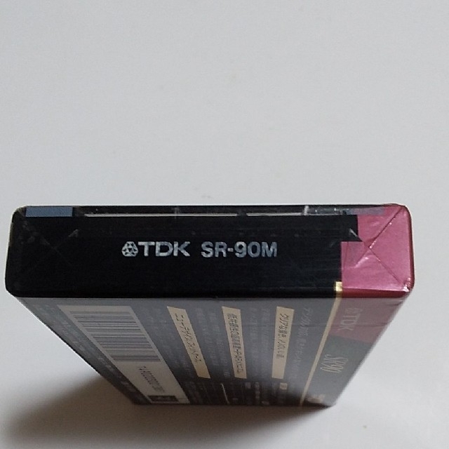 TDK(ティーディーケイ)のTDK SR-90M ハイポジション  カセットテープ1本  未使用未開封品 スマホ/家電/カメラのオーディオ機器(その他)の商品写真