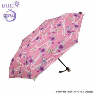 アナスイ(ANNA SUI)の【新品タグ付き】アナスイ 鬼滅の刃コラボ 晴雨兼用折り畳み傘 3(傘)