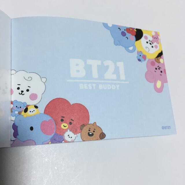 防弾少年団(BTS)(ボウダンショウネンダン)のBT21 メモ帳 BTS オール エンタメ/ホビーのタレントグッズ(アイドルグッズ)の商品写真