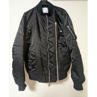 sacai 綾野剛着用 Nylon Twill MA-1 Blouson-eastgate.mk