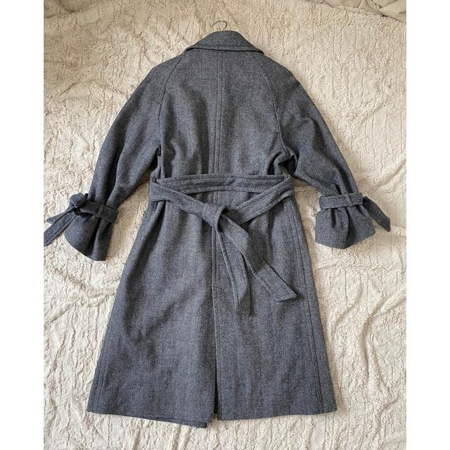 新品 ユニクロJW ANDERSONコラボデザイン ツイードコートグレー