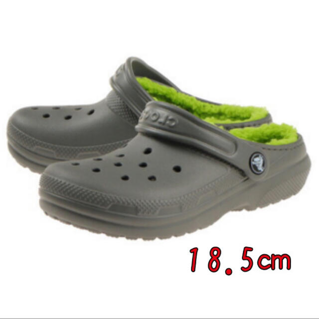 crocs(クロックス)の新品 18.5㎝ クロックス クラシック ラインド クロッグ キッズ キッズ/ベビー/マタニティのキッズ靴/シューズ(15cm~)(サンダル)の商品写真