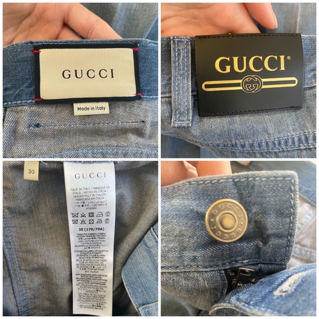 Gucci(グッチ)のGUCCI エコ ソラリゼーション オーガニックデニム パンツ メンズのパンツ(デニム/ジーンズ)の商品写真