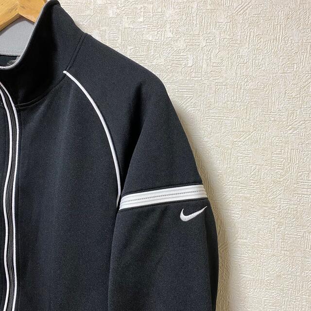 NIKE(ナイキ)のロゴ刺繍　ナイキ ジャージ　ブラック メンズのトップス(ジャージ)の商品写真