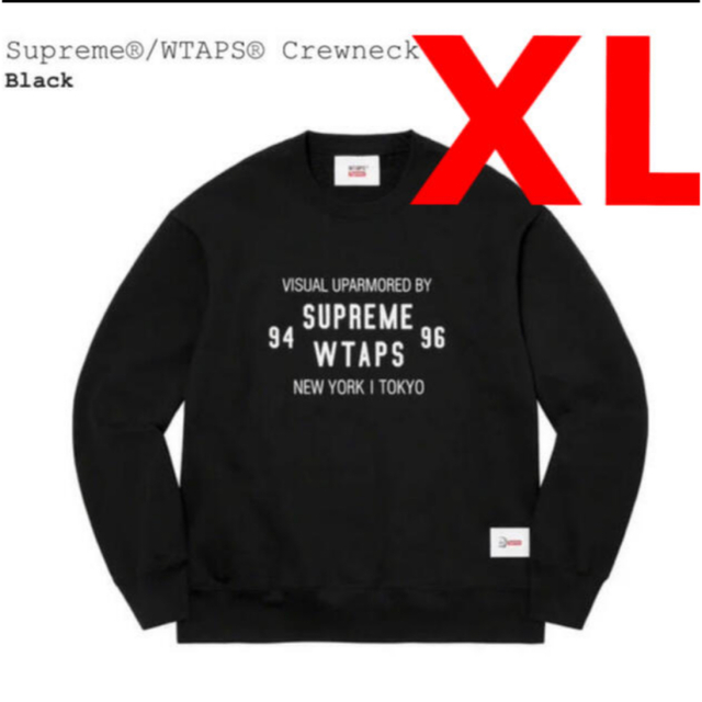 Supreme WTAPS Crewneck シュプリーム ダブルタップス XL