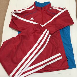 アディダス(adidas)の【美品】冬用アディダスウインドブレイカー160センチ(その他)