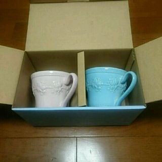 ウェッジウッド(WEDGWOOD)のWedgwood ペアマグカップセット箱あり☆(グラス/カップ)