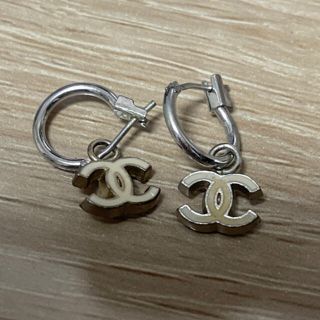 シャネル(CHANEL)の本物 シャネル ココマーク ピアス(ピアス)