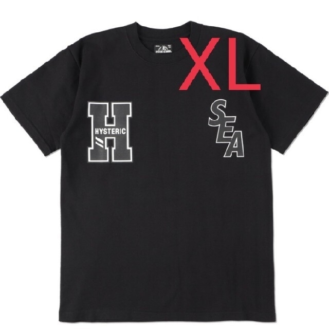 HYSTERIC GLAMOUR X WDS T-SHIRT 黒 XL 春先取りの 4320円引き
